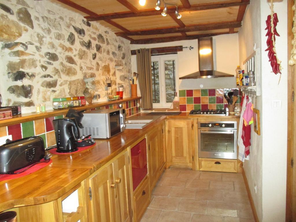 Villa L'Olivier Chez Mamé Marthe Vallon-Pont-dʼArc Camera foto