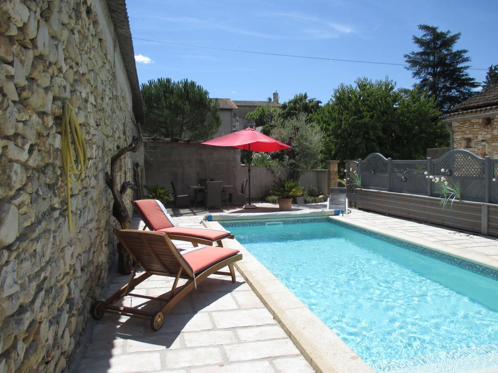 Villa L'Olivier Chez Mamé Marthe Vallon-Pont-dʼArc Camera foto